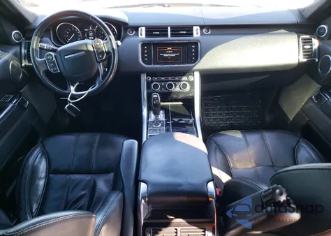 2016 Land Rover Range Rover Sport Hse из США, поврежденный, VIN SALWR2PF7GA590488